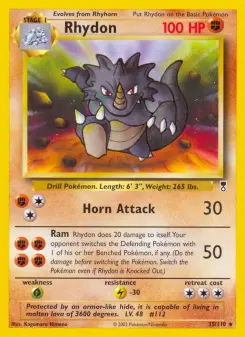 Pokémon-Karte Rhydon 035/110