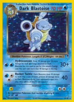 Pokémon-Karte Dark Blastoise 004/110