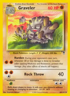 Pokémon-Karte Graveler 044/110