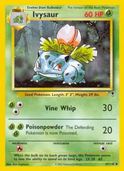 Pokémon-Karte Ivysaur 047/110