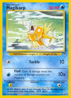 Pokémon-Karte Magikarp 052/110