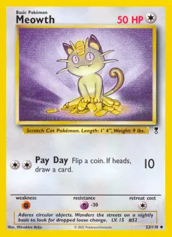 Pokémon-Karte Meowth 053/110