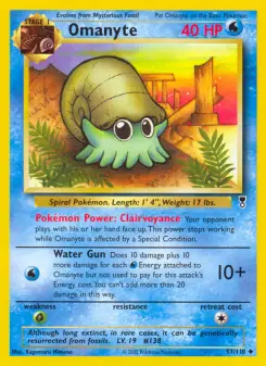Pokémon-Karte Omanyte 057/110