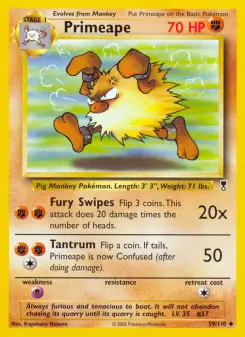 Pokémon-Karte Primeape 059/110