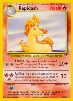 Pokémon-Karte Rapidash 060/110