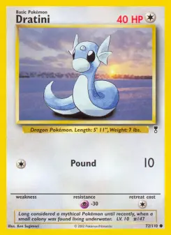 Pokémon-Karte Dratini 072/110
