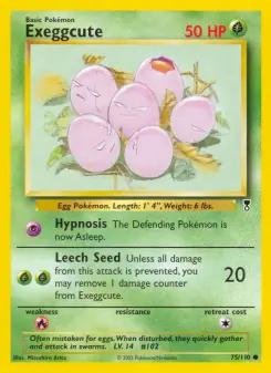 Pokémon-Karte Exeggcute 075/110