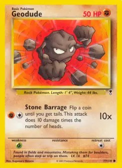 Pokémon-Karte Geodude 077/110