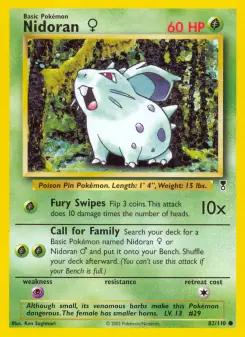 Pokémon-Karte Nidoran♀ 082/110