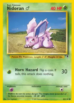 Pokémon-Karte Nidoran♂ 083/110
