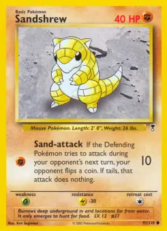 Pokémon-Karte Sandshrew 091/110