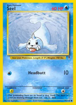 Pokémon-Karte Seel 092/110