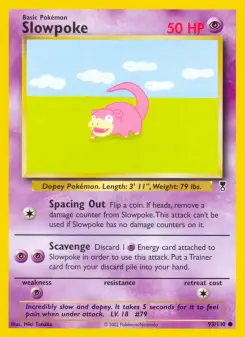 Pokémon-Karte Slowpoke 093/110