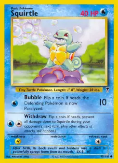 Pokémon-Karte Squirtle 095/110