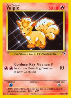 Pokémon-Karte Vulpix 098/110