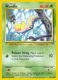 Pokémon-Karte Weedle 099/110