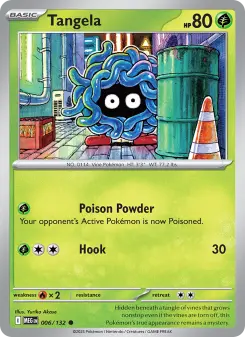 Pokémon-Karte Tangela 006/132