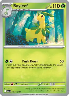 Pokémon-Karte Bayleef 009/132