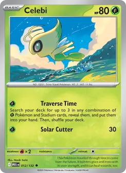 Pokémon-Karte Celebi 012/132