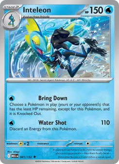 Pokémon-Karte Inteleon 041/132