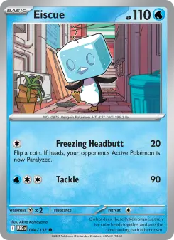 Pokémon-Karte Eiscue 044/132
