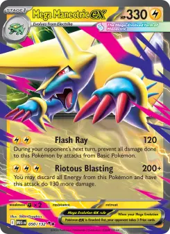 Pokémon-Karte Mega Manectric ex 050/132