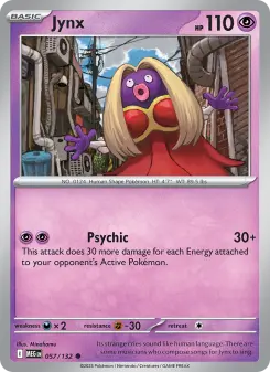 Pokémon-Karte Jynx 057/132