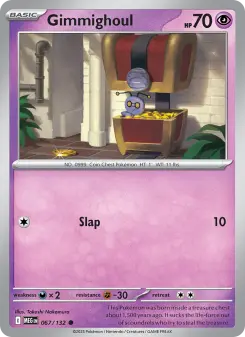 Pokémon-Karte Gimmighoul 067/132