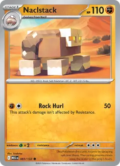 Pokémon-Karte Naclstack 083/132