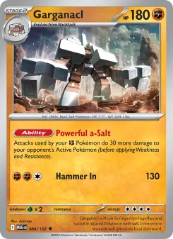 Pokémon-Karte Garganacl 084/132