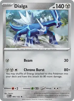 Pokémon-Karte Dialga 095/132