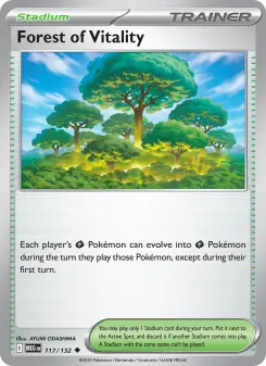 Pokémon-Karte Forest of Vitality 117/132
