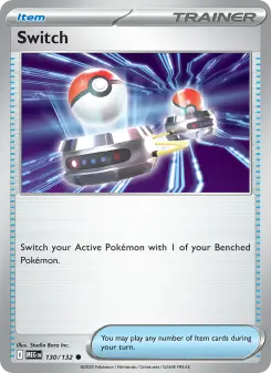 Pokémon-Karte Switch 130/132