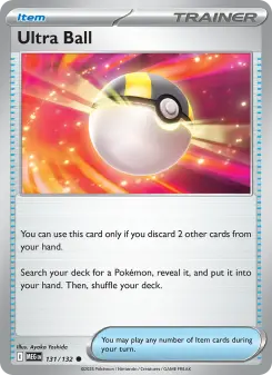 Pokémon-Karte Ultra Ball 131/132