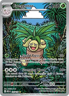 Pokémon-Karte Exeggutor 135/132