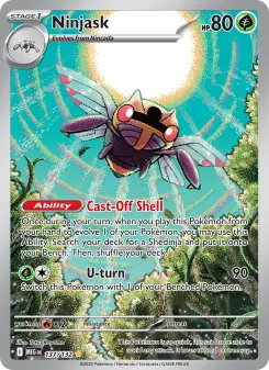 Pokémon-Karte Ninjask 137/132