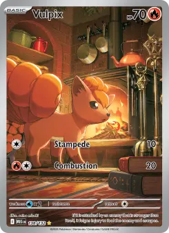 Pokémon-Karte Vulpix 138/132