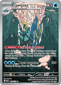 Pokémon-Karte Clawitzer 141/132