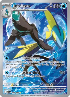 Pokémon-Karte Inteleon 142/132