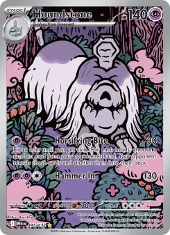 Pokémon-Karte Houndstone 145/132