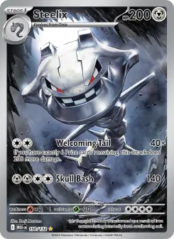 Pokémon-Karte Steelix 150/132