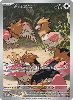 Pokémon-Karte Spearow 151/132