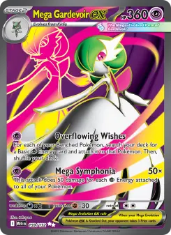 Pokémon-Karte Mega Gardevoir ex 159/132
