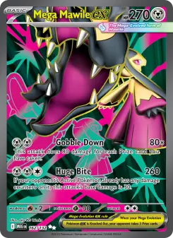 Pokémon-Karte Mega Mawile ex 162/132
