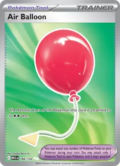 Pokémon-Karte Air Balloon 166/132