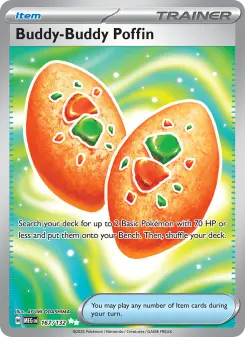 Pokémon-Karte Buddy-Buddy Poffin 167/132