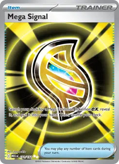 Pokémon-Karte Mega Signal 171/132