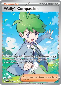 Pokémon-Karte Wally's Compassion 176/132