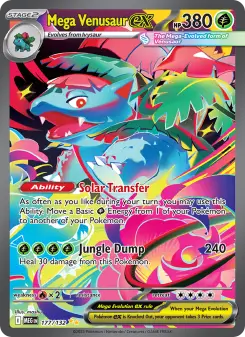 Pokémon-Karte Mega Venusaur ex 177/132