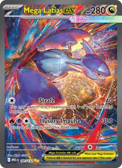 Pokémon-Karte Mega Latias ex 181/132